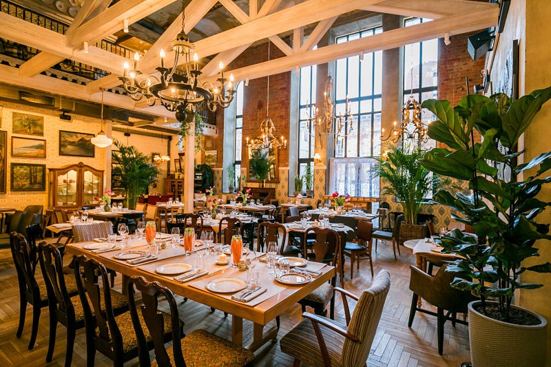 Дизайн проект ресторана французской кухни SALON 2