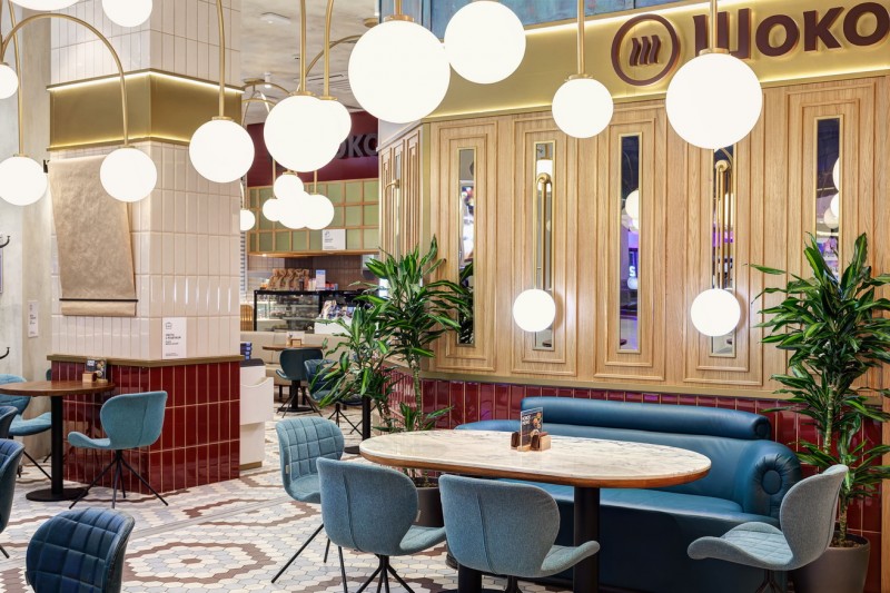 Оформление интерьера кофейни ШОКОЛАДНИЦА фото 1