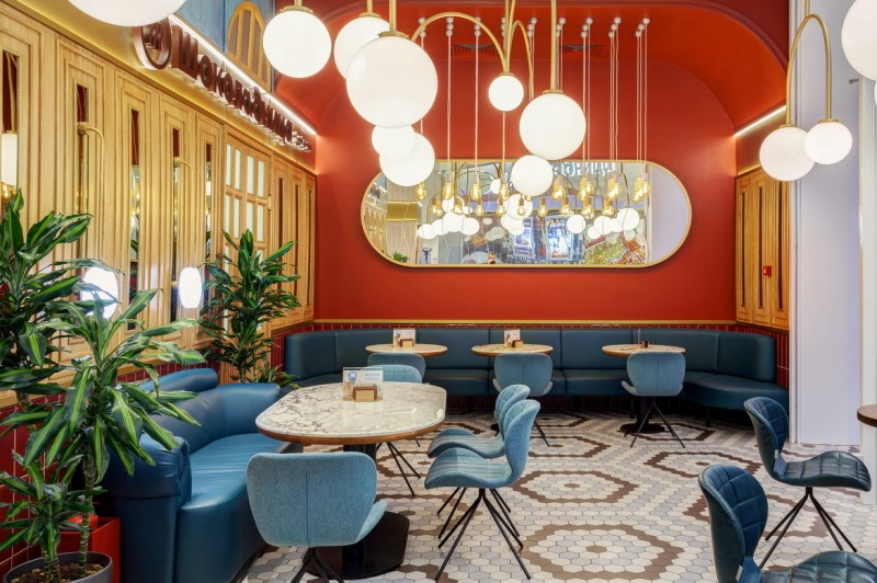 Оформление интерьера кофейни ШОКОЛАДНИЦА фото 4