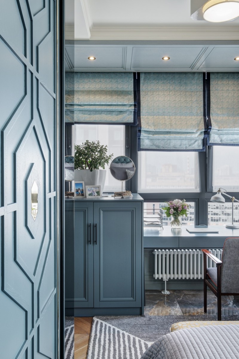 Дизайн двухкомнатной квартиры в ЖК Савеловский Сити фото 12