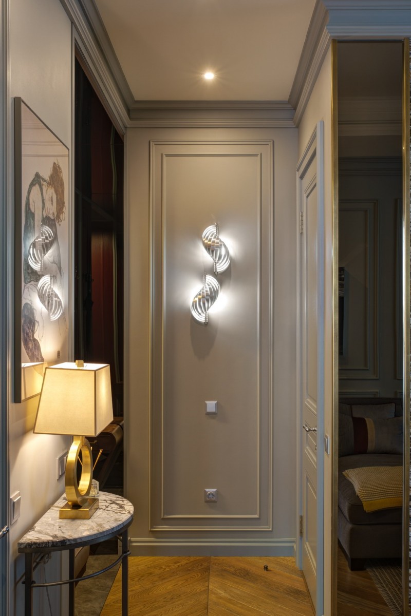 Дизайн двухкомнатной квартиры в ЖК Савеловский Сити фото 16