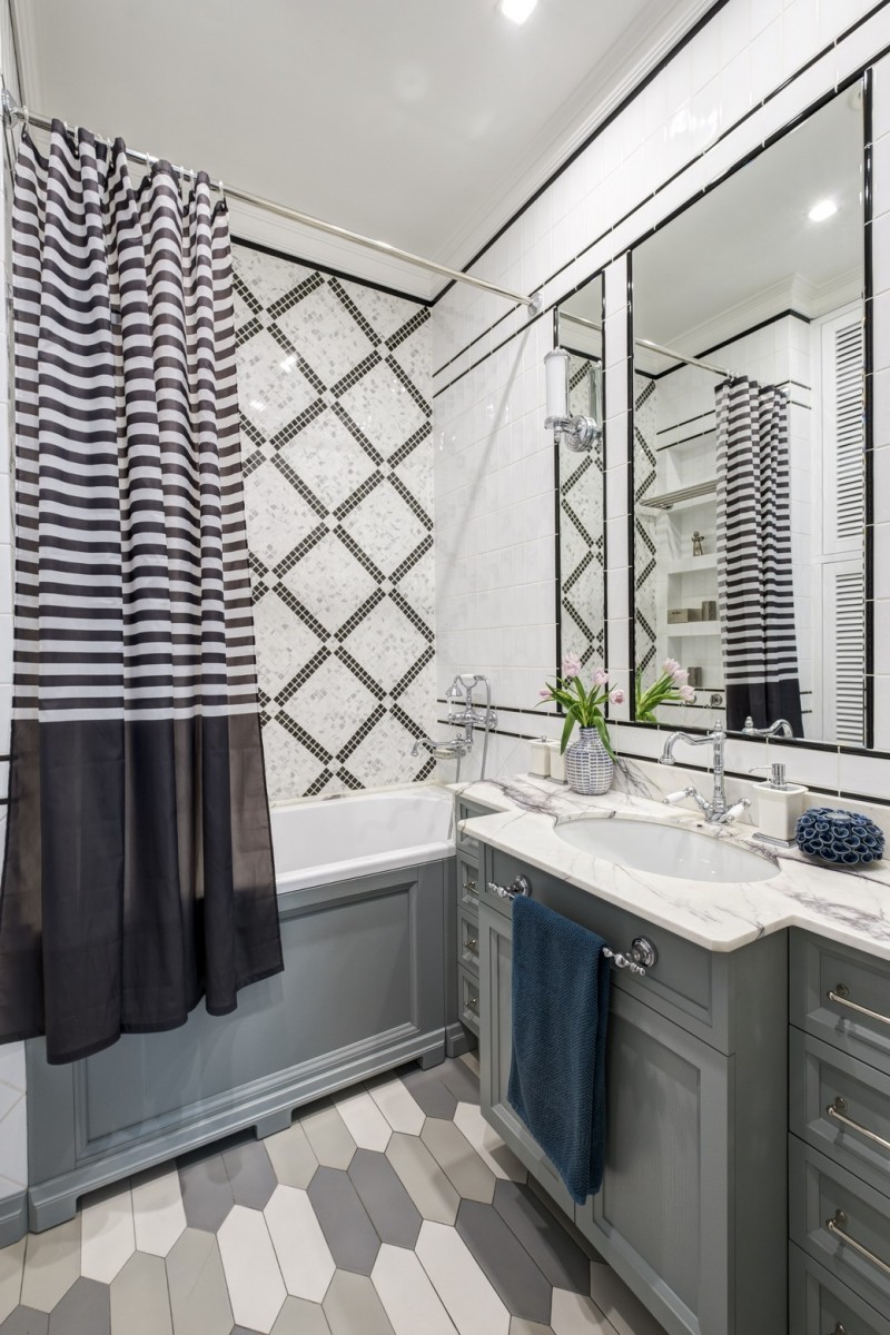 Дизайн двухкомнатной квартиры в ЖК Савеловский Сити фото 17