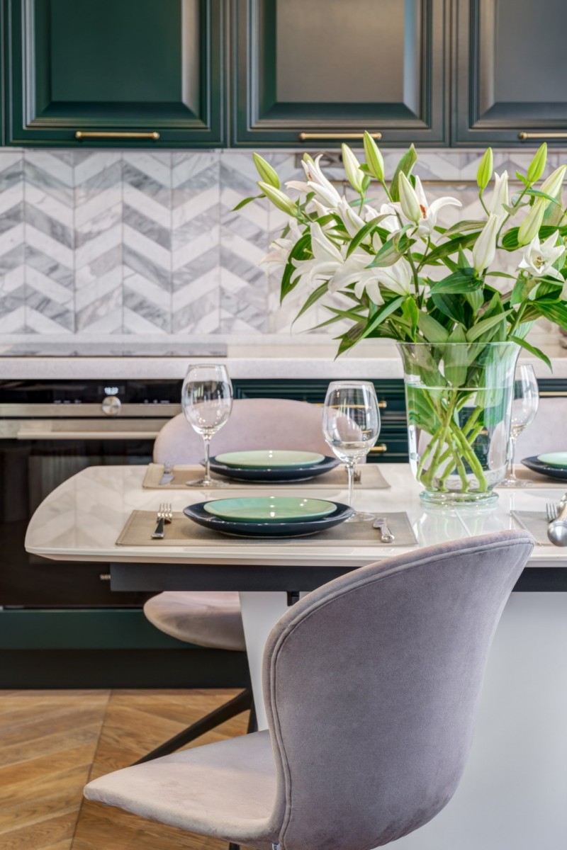 Дизайн двухкомнатной квартиры в ЖК Савеловский Сити фото 3