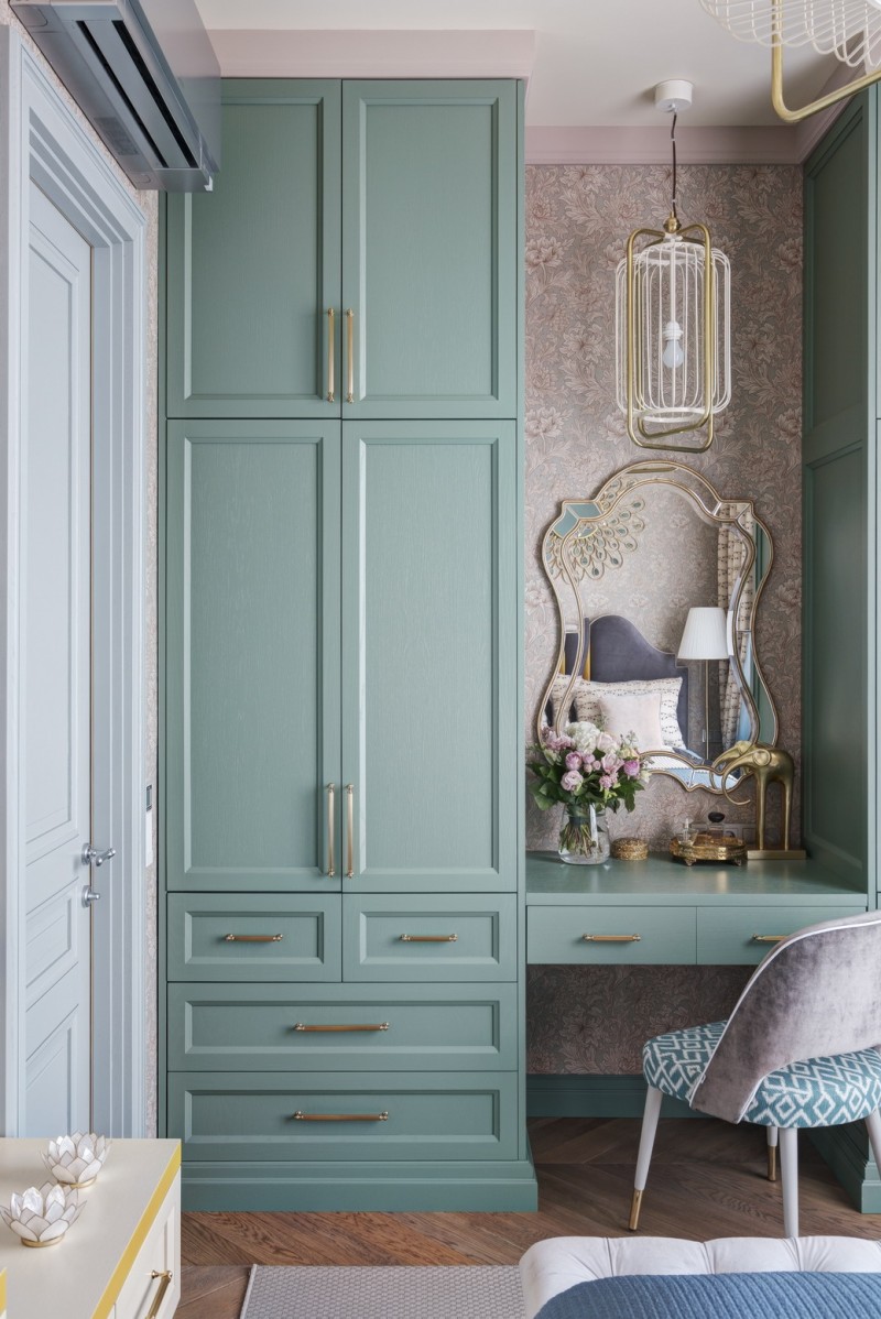 Дизайн двухкомнатной квартиры в ЖК Савеловский Сити фото 6