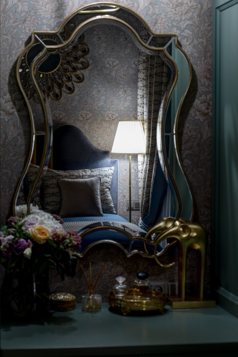 Дизайн двухкомнатной квартиры в ЖК Савеловский Сити фото 9