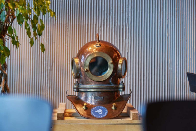 Оформление интерьера ресторана Fish Bistro фото 9