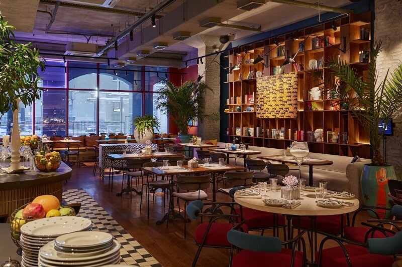 Оформление интерьера ресторана Такахули фото 3