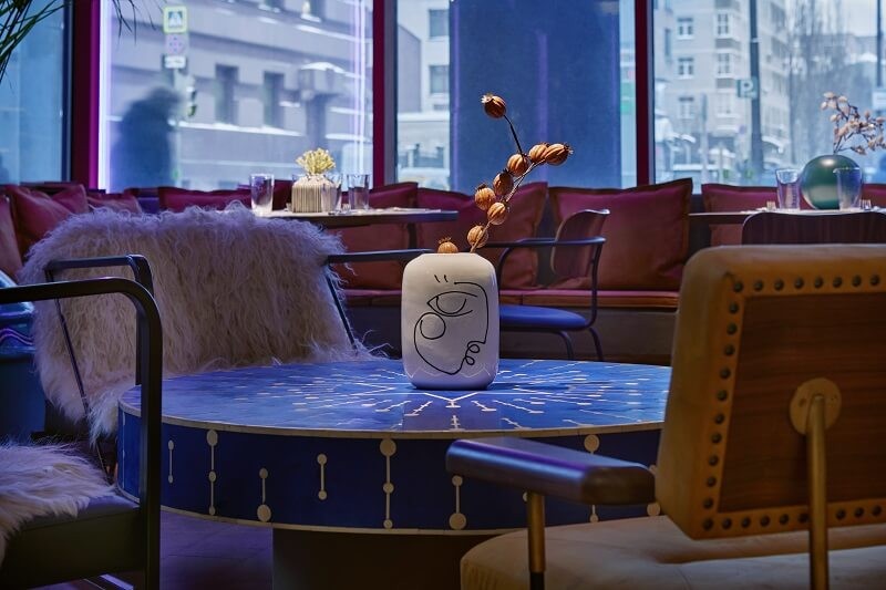 Оформление интерьера ресторана Такахули фото 8