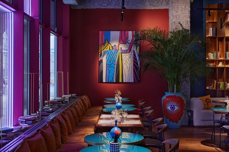 Оформление интерьера ресторана Такахули фото 9