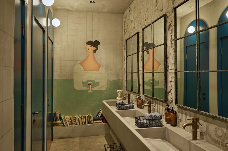 Оформление интерьера ресторана Такахули фото 11