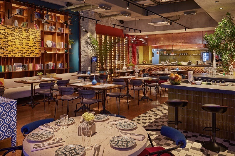 Оформление интерьера ресторана Такахули фото 15