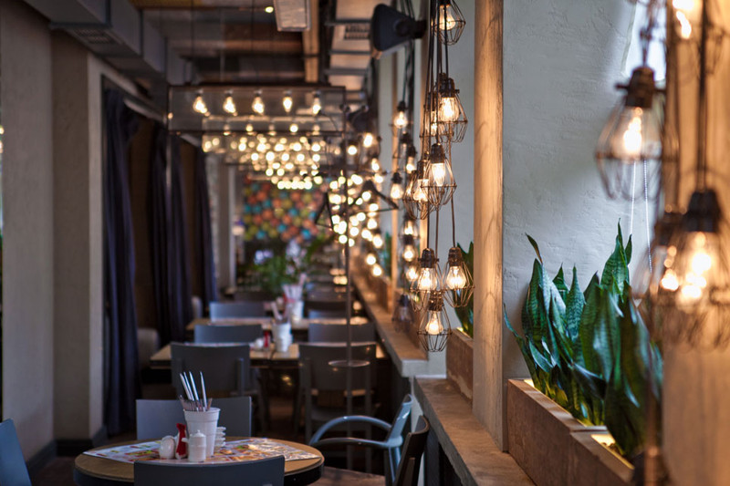 Интерьер от дизайнеров для ресторана