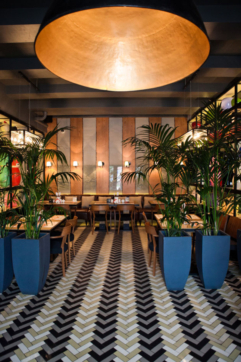 Дизайн интерьера сетевого ресторана ОКИ DOKИ