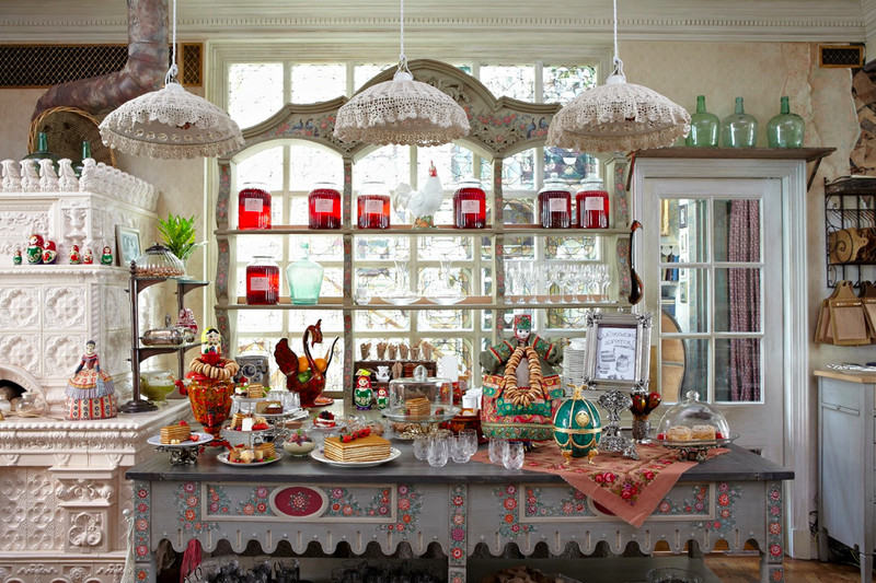 Дизайн проект интерьера ресторана МАРИ VANNA Лондон