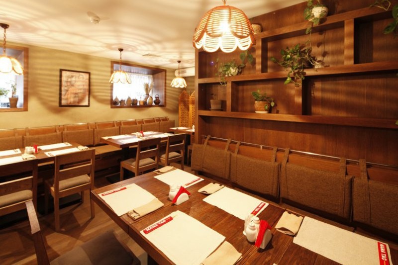 Декор ресторана МАМА ТАО от дизайнера