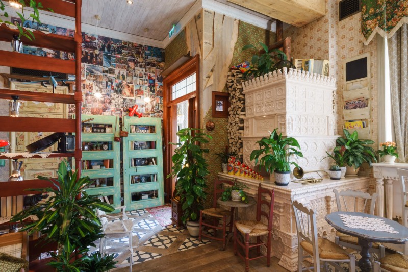 Дизайнерские решения для ресторана русской кухни