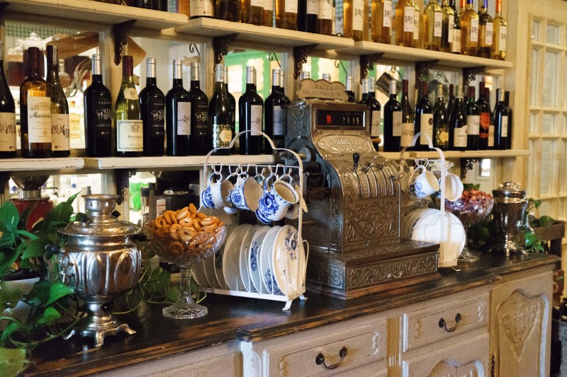 Русский стиль в декоре ресторана Mari Vanna Baku