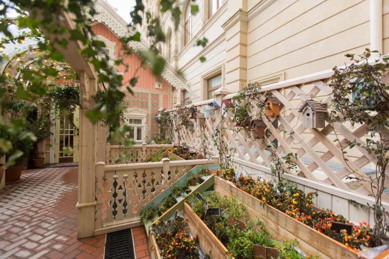 Дизайн экстерьера ресторана Mari Vanna Дача