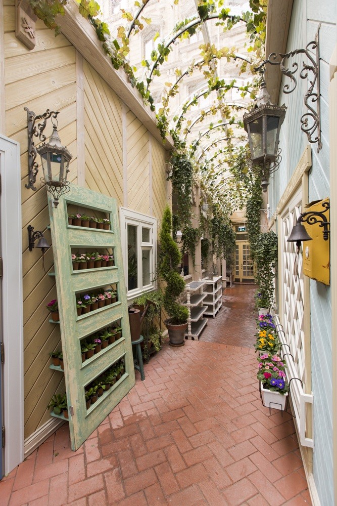 Дизайнерский декор ресторана Mari Vanna Дача