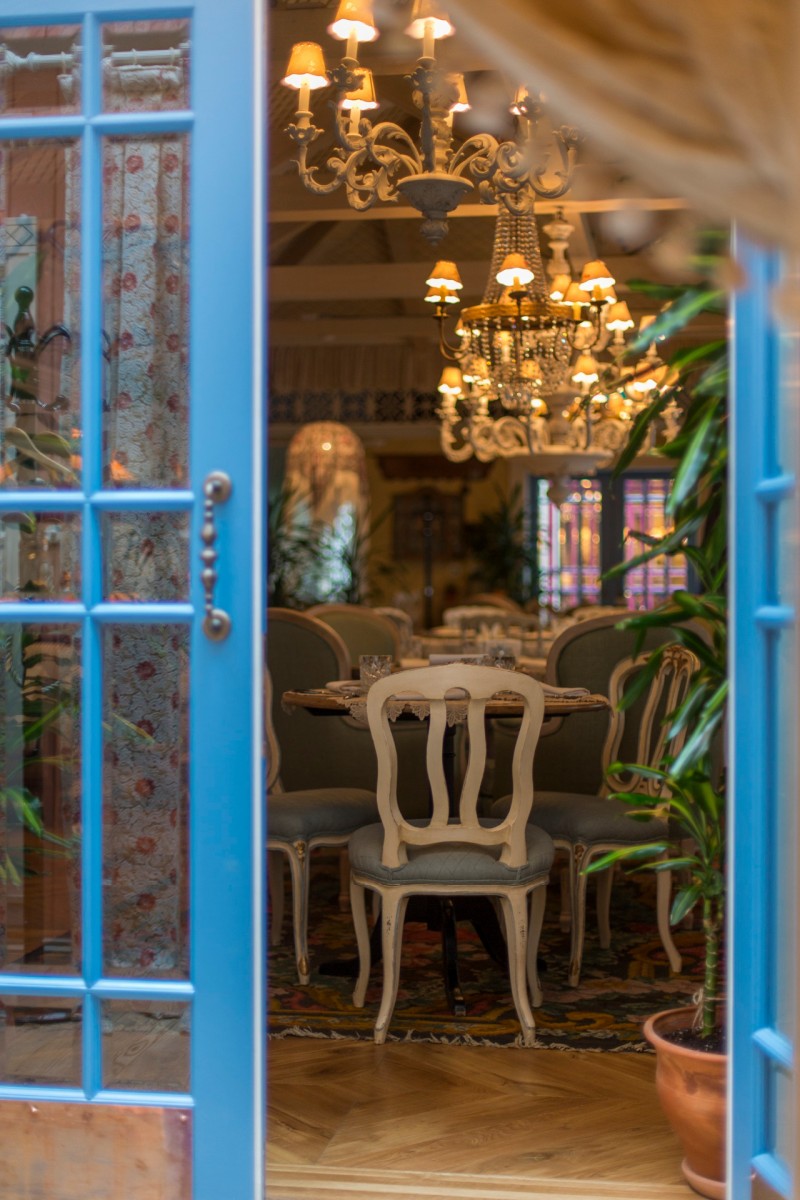 Декор и дезайн в русском стиле для ресторана