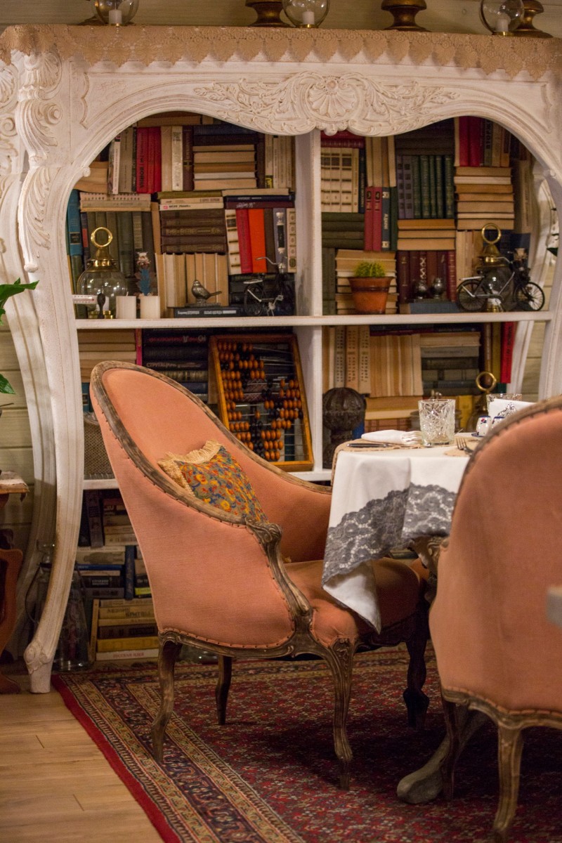 Элементы дизайна ресторана Mari Vanna Дача