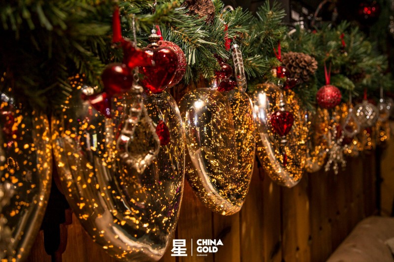 Оформление и декор в клубе China Gold Karaoke