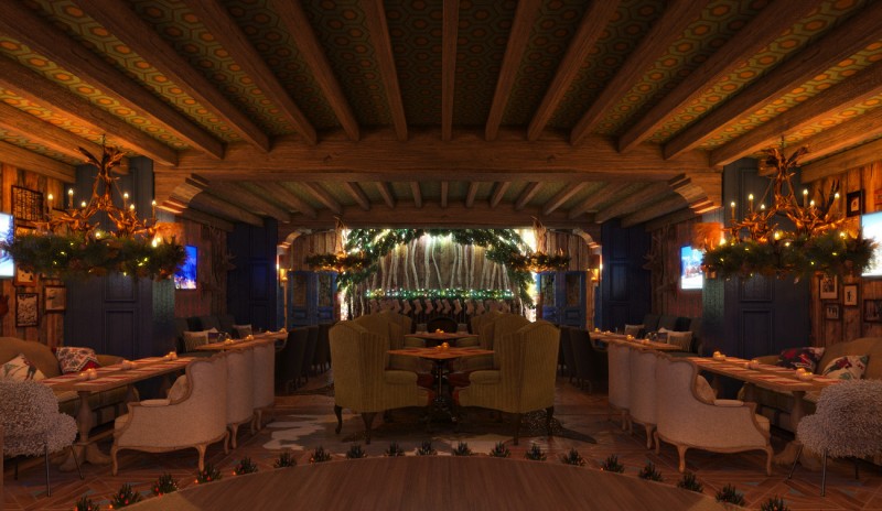 Дизайн проект клуба China Gold Karaoke