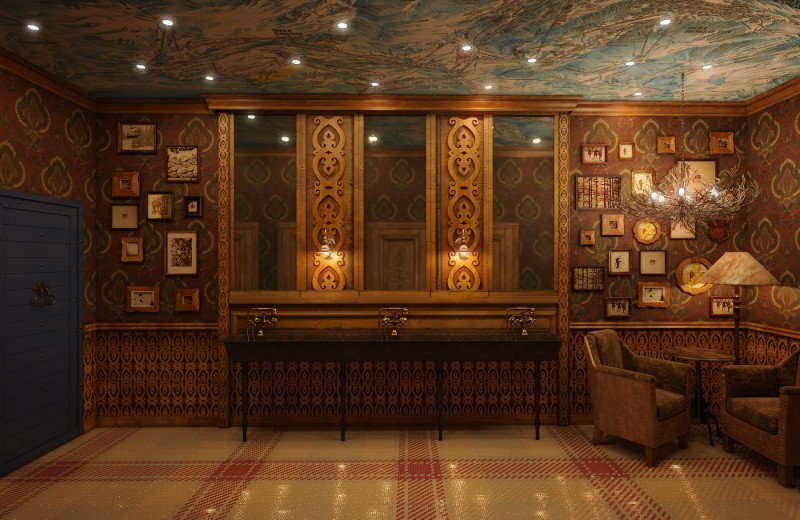 Декор клуба China Gold Karaoke