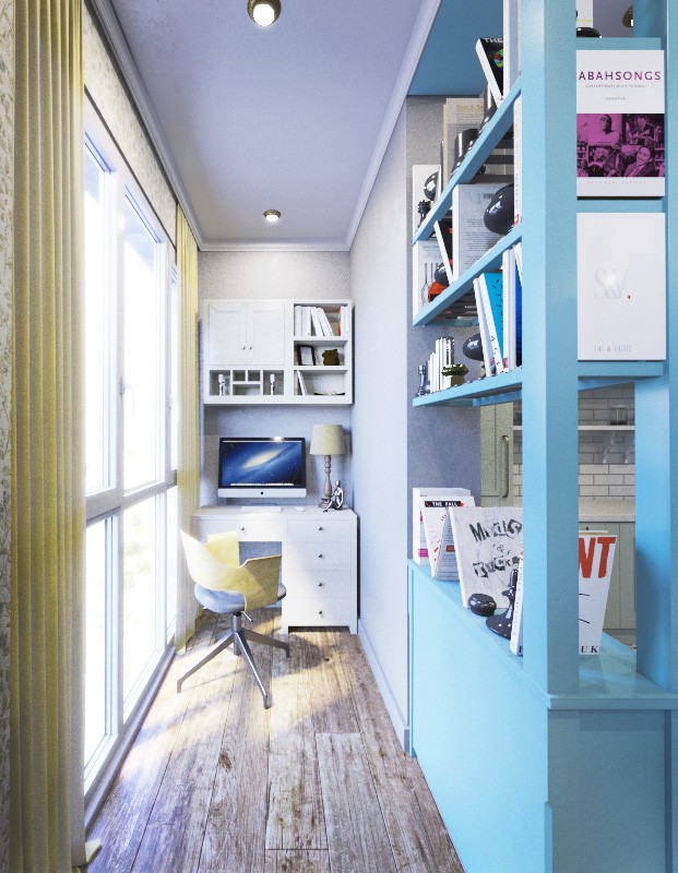 Дизайнерские решения в квартире в ЖК Давинчи