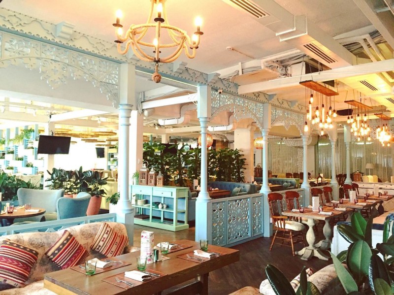 Оформление ресторана Манана