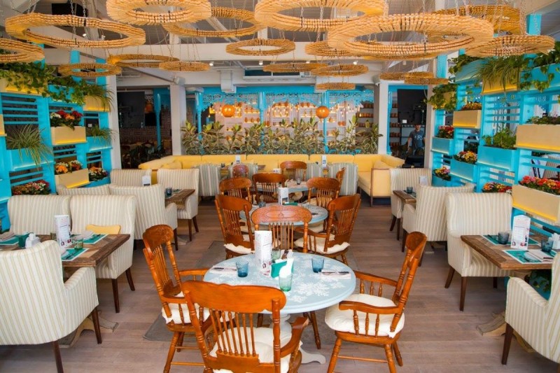 Дизайнерский интерьер для ресторана