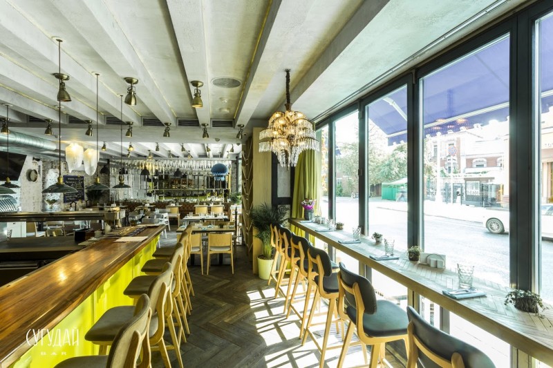 Дизайн бара Сугудай