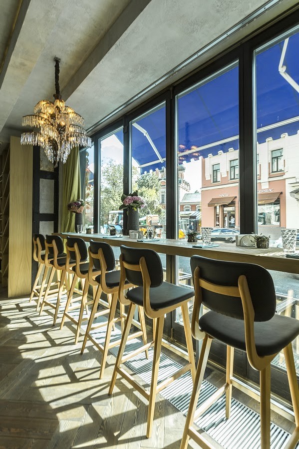 Оформление зон питания для бара