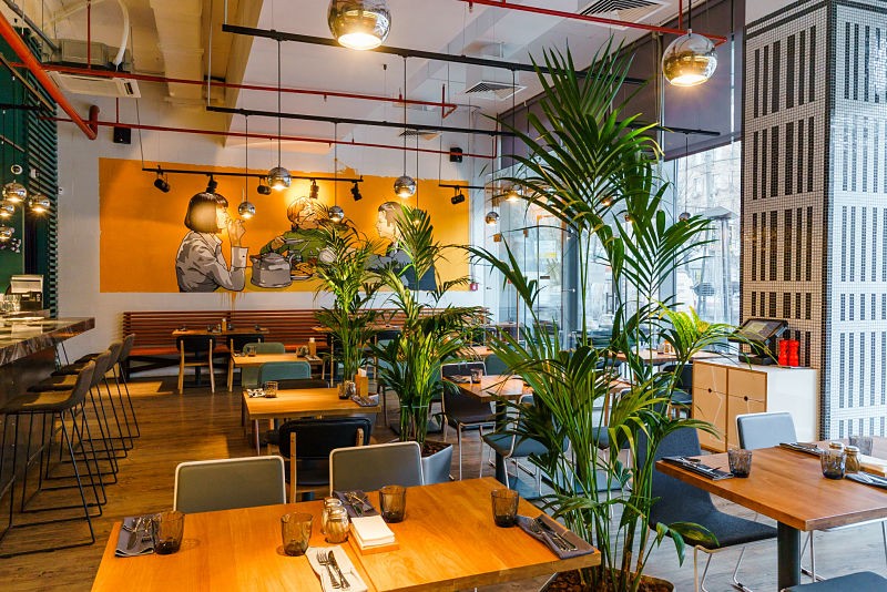 Интерьер кафе Локал Пипл