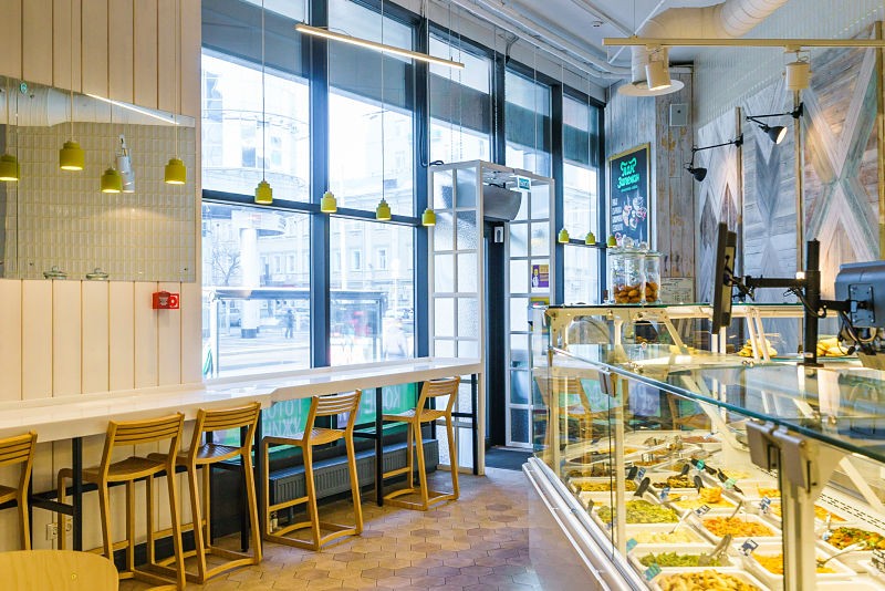 Обстановка кулинарного кафе