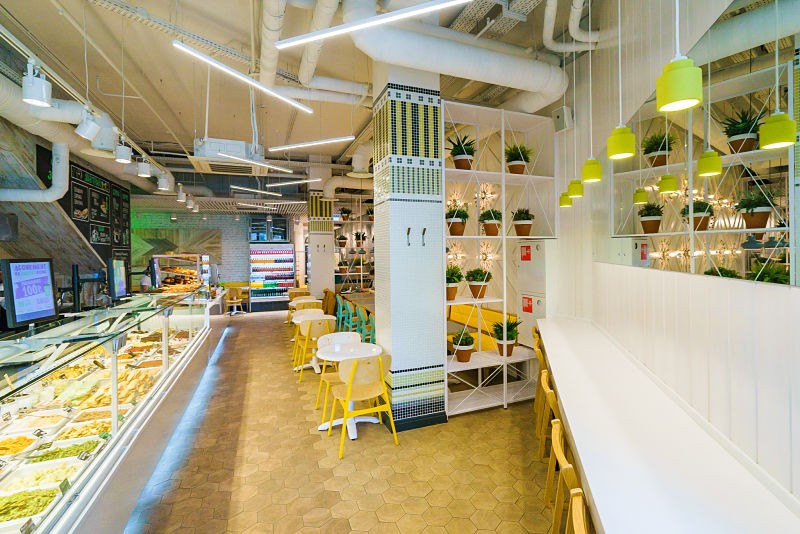 Обустройство помещений кафе