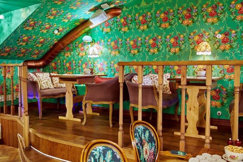 Дизайн проект ресторана русской кухни «Катюша» фото 16