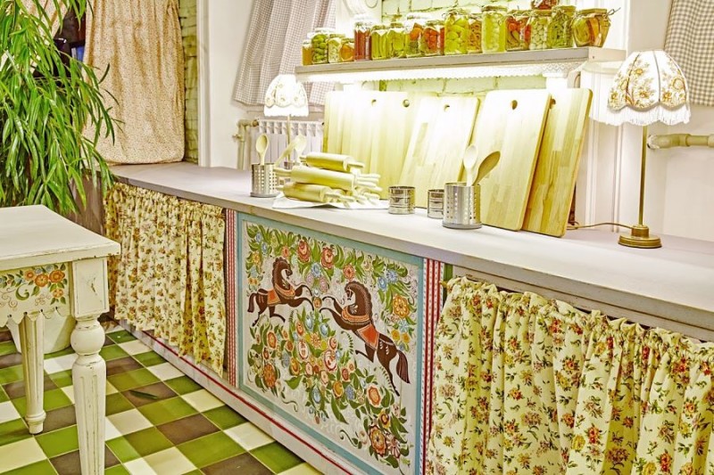 Дизайн проект ресторана русской кухни «Катюша» фото 24