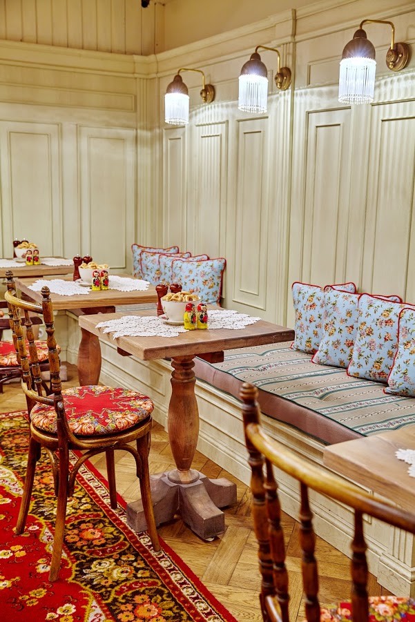 Дизайн проект ресторана русской кухни «Катюша» фото 10